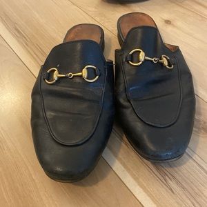 Gucci loafer slides